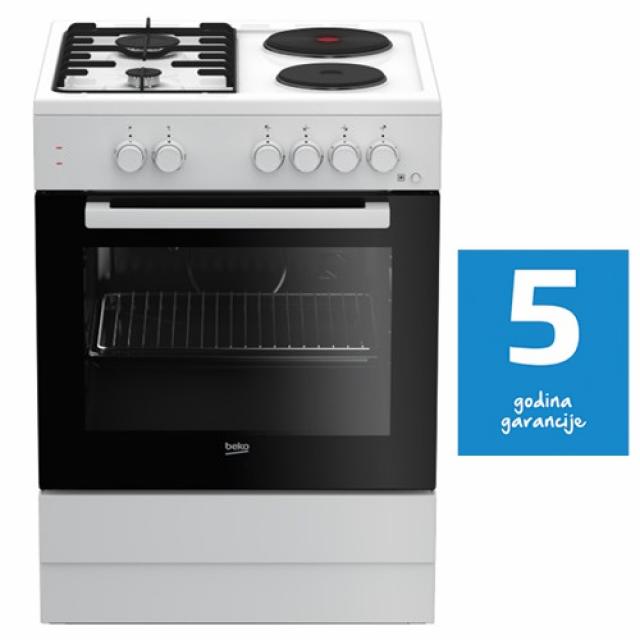 Veliki kućni aparati - BEKO KOMBINOVANI ŠPORET FSS 64010 DW - Avalon ltd